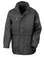 Result City Executive Jacke mit Fleece-Innenfutter – Black
