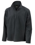 Result Core Microfleece Pullover mit Half-Zip – Black