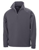 Result Core Microfleece Pullover mit Half-Zip – Charcoal