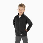 Result Core Junior Microfleece Jacke mit Reißverschluss, Navy M (8-10), RT114J – Bild 1