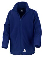 Result Core Junior Microfleece Jacke mit Reißverschluss – Royal
