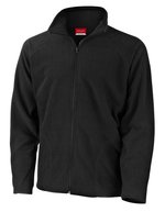 Result Core Mikrofleece Jacke mit praktischen Taschen in – Black