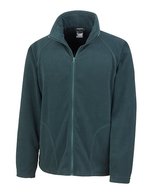 Result Core Mikrofleece Jacke mit praktischen Taschen in – Forest