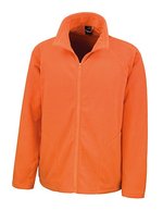 Result Core Mikrofleece Jacke mit praktischen Taschen in – Orange