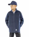 Result Core Microfleece Jacke für Kinder, 200g/m², Black L (10-12), RT114Y – Bild 2