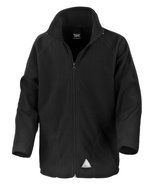 Result Core Microfleece Jacke für Kinder, 200g/m², Black L (10-12), RT114Y – Bild 3