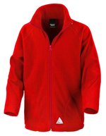 Result Core Microfleece Jacke für Kinder, 200g/m² – Red