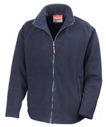 Result Horizon Microfleece Jacke mit Reißverschluss, Black XS, RT115 – Bild 3