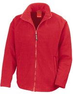 Result Horizon Microfleece Jacke mit Reißverschluss – Cardinal Red