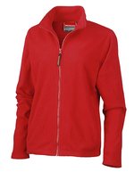 Result Microfleece Jacke Horizon Schnitt für Damen – Cardinal Red