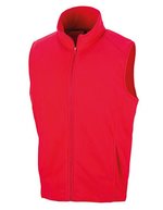 Result Core Microfleece Gilet mit Antipilling-Ausrüstung, Forest M, RT1160 – Rouge