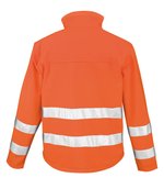 Result Safe-Guard High Vis Soft Shell Jacket Fluorescent Orange M (RT117), RT117 – Bild 4