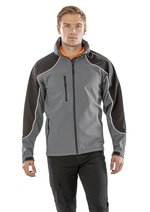 Result Work-Guard Wasserdichte Softshell-Jacke mit Kapuze, Black/Black XS, RT118 – Bild 1