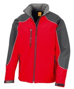Result Work-Guard Wasserdichte Softshell-Jacke mit Kapuze, Black/Black XS, RT118 – Bild 3