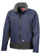 Result Activity Softshell Jacke mit Fleece – Navy/Black