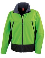 Result Activity Softshell Jacke mit Fleece – Vivid Green/Black