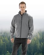 Result Klassische Softshell-Jacke mit Microfleece, Black S, RT121 – Bild 1