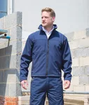 Result Klassische Softshell-Jacke mit Microfleece, Workguard Grey S, RT121 – Bild 6