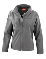 Soft Shell Jacke mit Microfleece für Damen – Grey