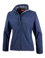 Result Soft Shell Jacke mit Microfleece für Damen, Red XL, RT121F – Blu navy