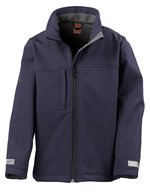 Result Junior Softshell Jacke mit Fleece-Innenschicht – Navy