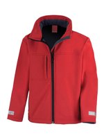 Result Junior Softshell Jacke mit Fleece-Innenschicht, Black L (9-10), RT121J – Bild 3