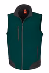 Result Gilet Soft Shell 3-strati con Pile, Red/Black S, RT123 – immagine 3