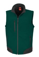 Result 3-lagige Soft Shell Weste mit Fleece, Red/Black XXL, RT123 – Bild 3