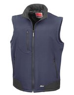 Result 3-lagige Soft Shell Weste mit Fleece – Navy/Black