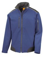 Result Work-Guard Ripstop Softshell Jacke mit Cordura-Verstärkungen – Royal/Black