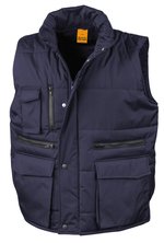 Result Work-Guard Lance Ripstop Bodywarmer mit Windschutz, Black S, RT127 – Bild 3