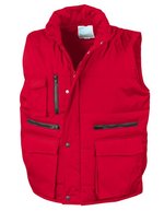 Result Work-Guard Lance Ripstop Bodywarmer mit Windschutz – Red