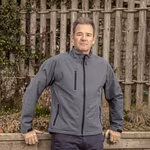 Result Softshell-Jacke mit 2-Wege-Stretch, Black XXL, RT128M – image 2