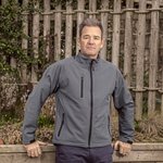 Result Softshell-Jacke mit 2-Wege-Stretch, Black 3XL, RT128M – Bild 1