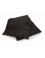 Result Winter Essentials Polartherm™ Schal mit Fransen, 100% Polyester – Black