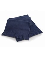 Result Winter Essentials Polartherm™ Schal mit Fransen, 100% Polyester – Navy