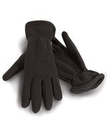Result Winter Essentials Polartherm™ Fleecehandschuhe mit elastischem Abschluss – Black