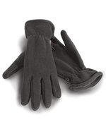 Result Winter Essentials Polartherm™ Fleecehandschuhe mit elastischem Abschluss – Grey