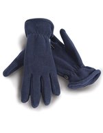 Result Winter Essentials Polartherm™ Fleecehandschuhe mit elastischem Abschluss – Navy