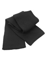 Result Winter Essentials Klassischer Heavy-Knit Schal aus Polyacryl, Black One Size, RT145X – Bild 2