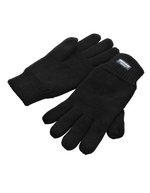 Result Winter Essentials Klassische Thinsulate™ Fleecehandschuhe, gefüttert – Black