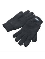Result Winter Essentials Klassische Thinsulate™ Fleecehandschuhe, gefüttert – Charcoal Grey