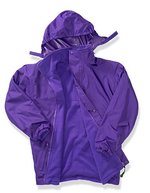 Result Wendbare Jacke mit Fleece-Innenseite, Red/Navy L, RT160A – Viola/Viola
