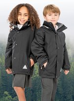 Result Wendejacke mit Antipilling-Fleece für Kinder, Red/Navy S (5-6), RT160J – Bild 1
