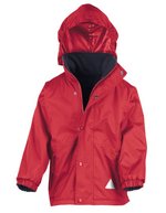 Wendejacke mit Antipilling-Fleece für Kinder – Red/Navy