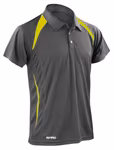 SPIRO Polo traspirante con materiale COOL-DRY®, Red/White XL, RT177M – immagine 3