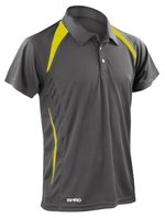 SPIRO Atmungsaktives Polo mit COOL-DRY® Material, White/Navy XXL, RT177M – Bild 3