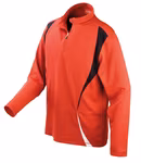 SPIRO Trial Top da allenamento con Zip, Black/Grey XS, RT178X – immagine 3