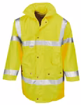 Result Safe-Guard Veste de sécurité fluorescente avec capuche, Fluorescent Yellow M, RT18 – image 3