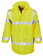 Result Safe-Guard Fluoreszierende Sicherheitsjacke mit Kapuze, Fluorescent Orange M, RT18 – Bild 3